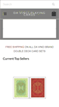 Mobile Screenshot of davinciplayingcards.com
